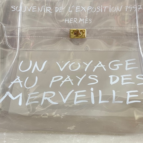 Hermes Kelly Transparent Vinyl Limited Edition bag - Picture 2 of 8